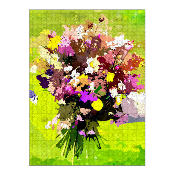 Puzzle Ravensburger "Blumenträger" artboxONE - Floral