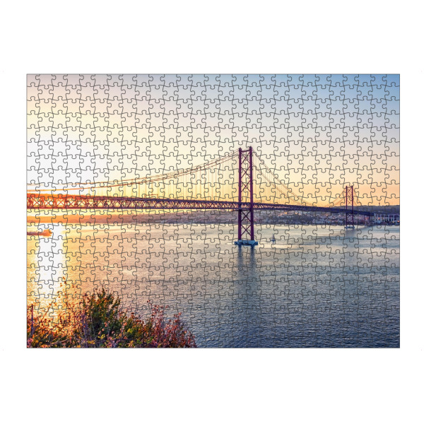 artboxONE Puzzle "Sonnenuntergang in Lissabon" artboxONE - Städte,Reise,Architektur,Reise / Länder,Städte / Weitere