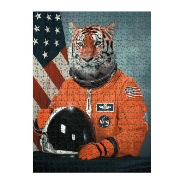 artboxONE Puzzle "Astro-Tiger" artboxONE - Tiere,Lustig