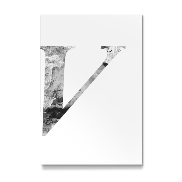 Galerie-Print "Buchstabe Alphabet V" 30x20 cm artboxONE