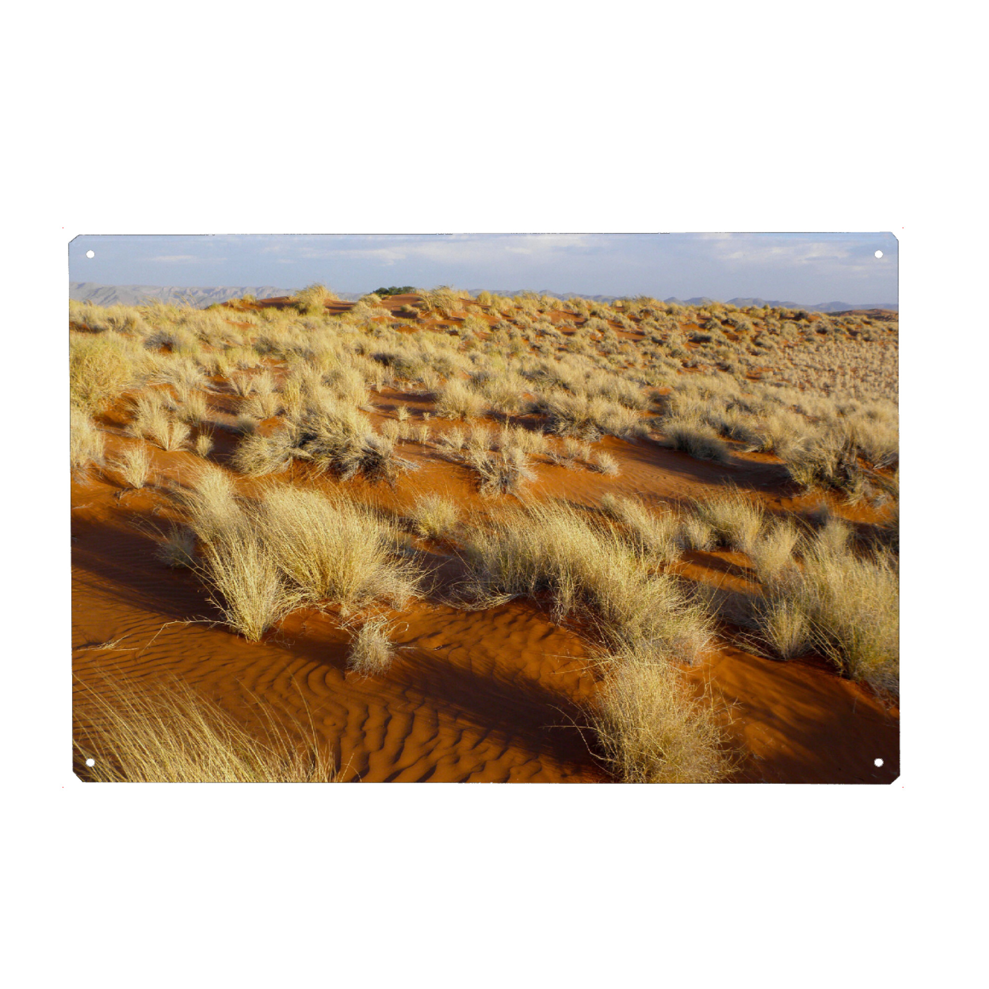 Metall Poster "Namibische Wüstenlandschaft" artboxONE - Natur,Reise,Reise / Afrika,Reise / Länder