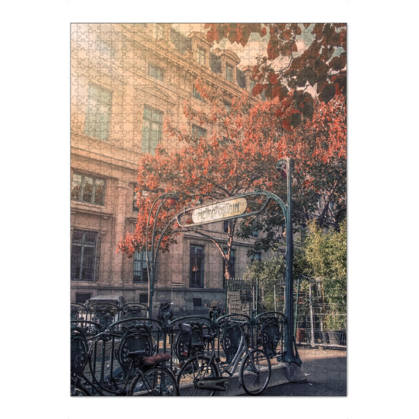Puzzle Ravensburger "Metropole im Herbst" artboxONE - Städte,Reise,Architektur,Städte / Paris,Reise / Länder