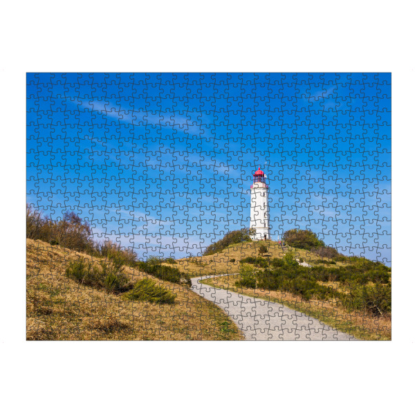 artboxONE Puzzle "Weg zum Leuchtturm" artboxONE - Natur,Reise,Architektur