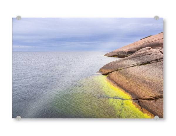 Acrylglasbild "Ostsee, Felsen, Himmel" artboxONE - Natur,Reise,Reise / Strand und Meer,Reise / Länder