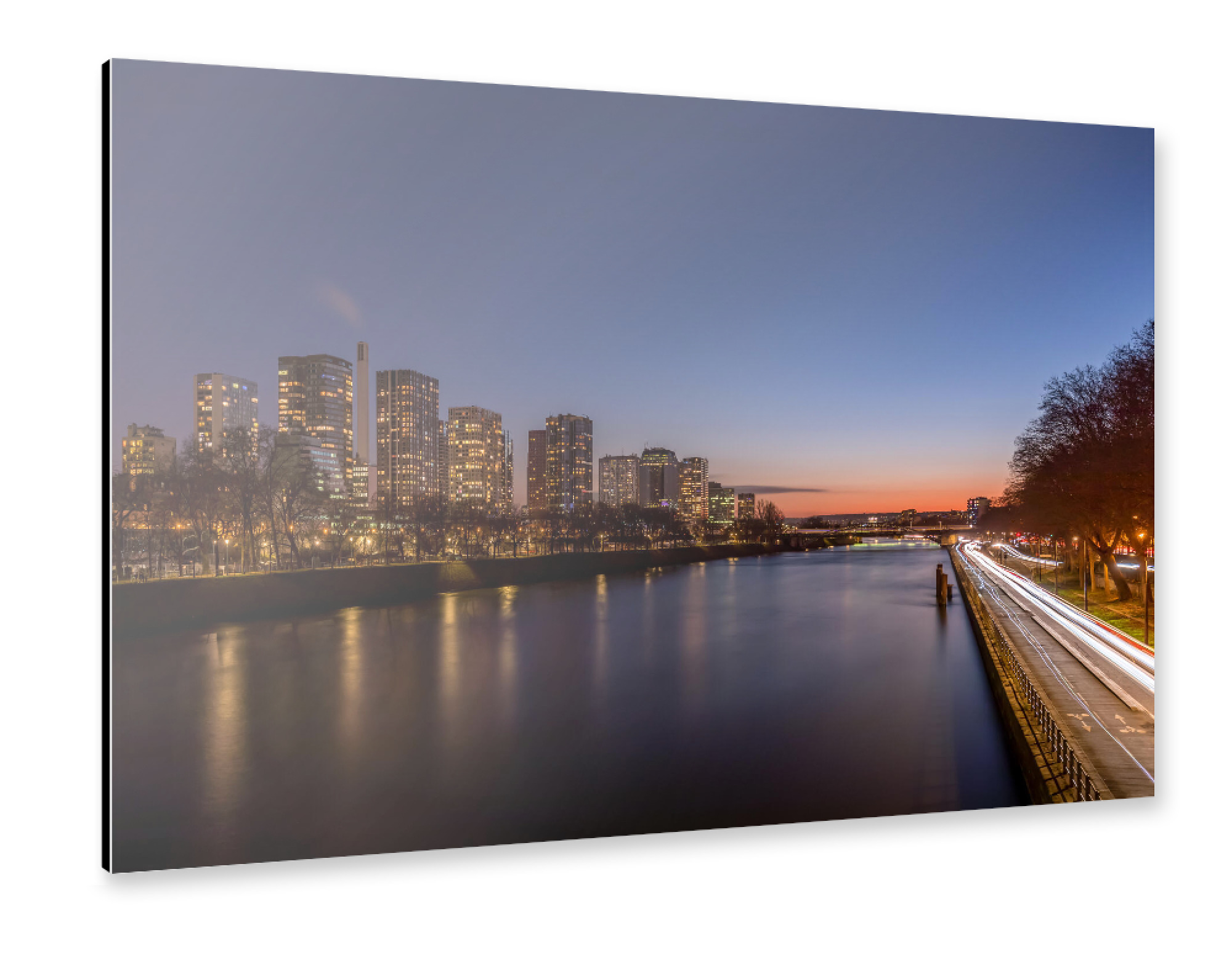 Alu-Dibond "Quartier Beaugrenelle" 30x20 cm artboxONE