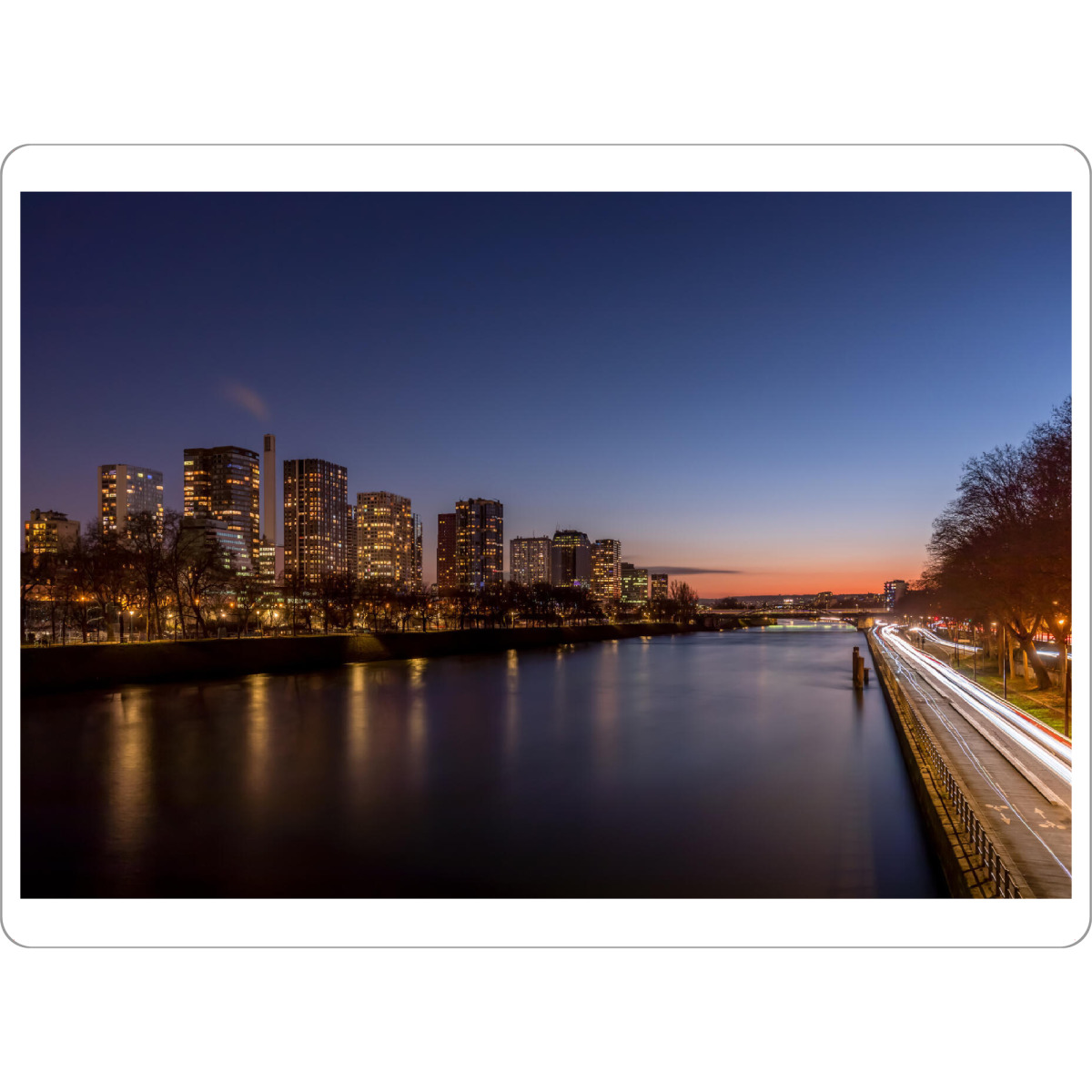 Tischset "Quartier Beaugrenelle" artboxONE - Städte,Reise,Architektur,Städte / Paris,Reise / Länder