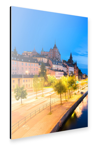 Alu-Dibond "Stockholm-Södermalm, Schweden" 30x20 cm artboxONE