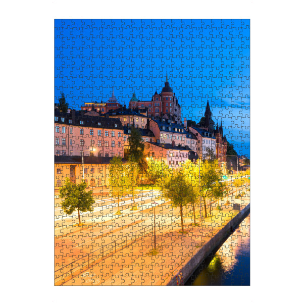 Puzzle Ravensburger "Stockholm-Södermalm, Schweden" artboxONE - Reise,Architektur,Städte / Stockholm