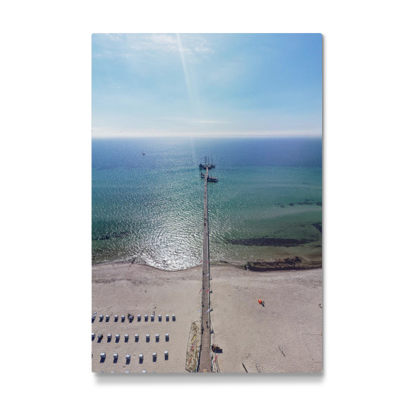 Galerie-Print "Seebrücke Grömitz" 30x20 cm artboxONE