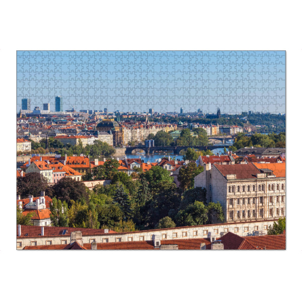 Puzzle Ravensburger "Cityscape of Prague, Czechia" artboxONE - Reise,Architektur,Städte / Prag