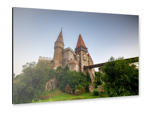 Alu-Dibond "Schloss Corvin in Siebenbürgen" 30x20 cm artboxONE