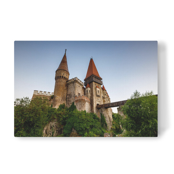Leinwandbild "Schloss Corvin in Siebenbürgen" artboxONE - Architektur
