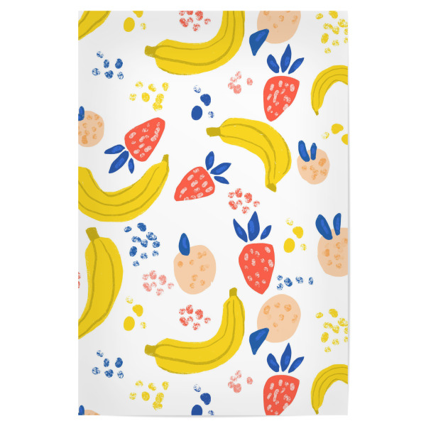 Poster "Gehen Bananen über Sie" artboxONE - Essen & Trinken