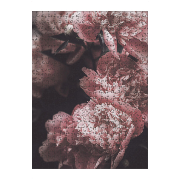 Puzzle Ravensburger "Vintage rosa Pfingstrosen" artboxONE - Natur,Floral,Liebe,Für Mama - Rosa rose,Pfingstrose,Pfingstrosen,Rosa,Blumen