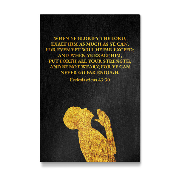 Galerie-Print "Prediger 43:30" 30x20 cm artboxONE