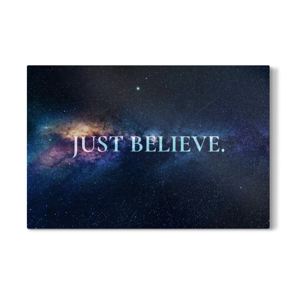 Galerie-Print "Just Believe" 30x20 cm artboxONE
