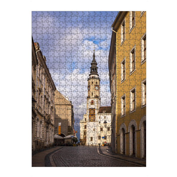 artboxONE Puzzle "Stadt und Ratshausturm" artboxONE - Reise,Architektur,Städte / Weitere