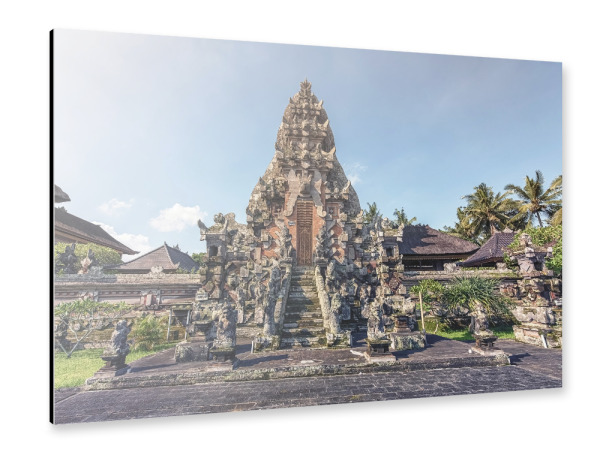 Alu-Dibond "Balinesischer Tempel" 30x20 cm artboxONE