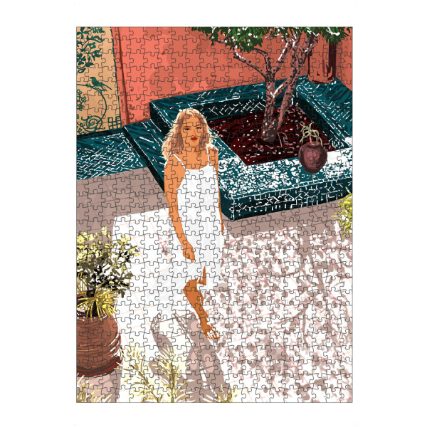 artboxONE Puzzle "Sonne tanken" artboxONE - Menschen