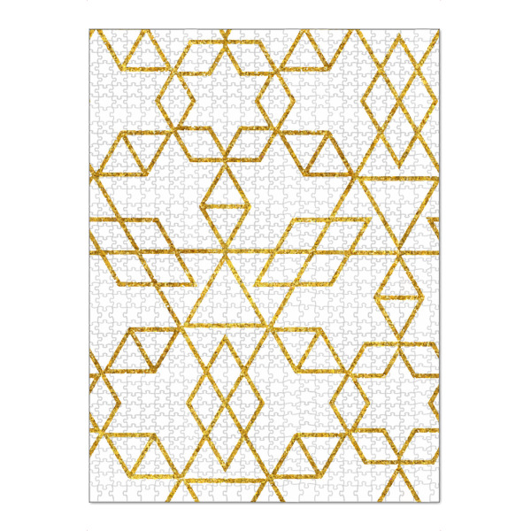 Puzzle Ravensburger "Art-Deco-Gold" artboxONE - Abstrakt,Geometrie