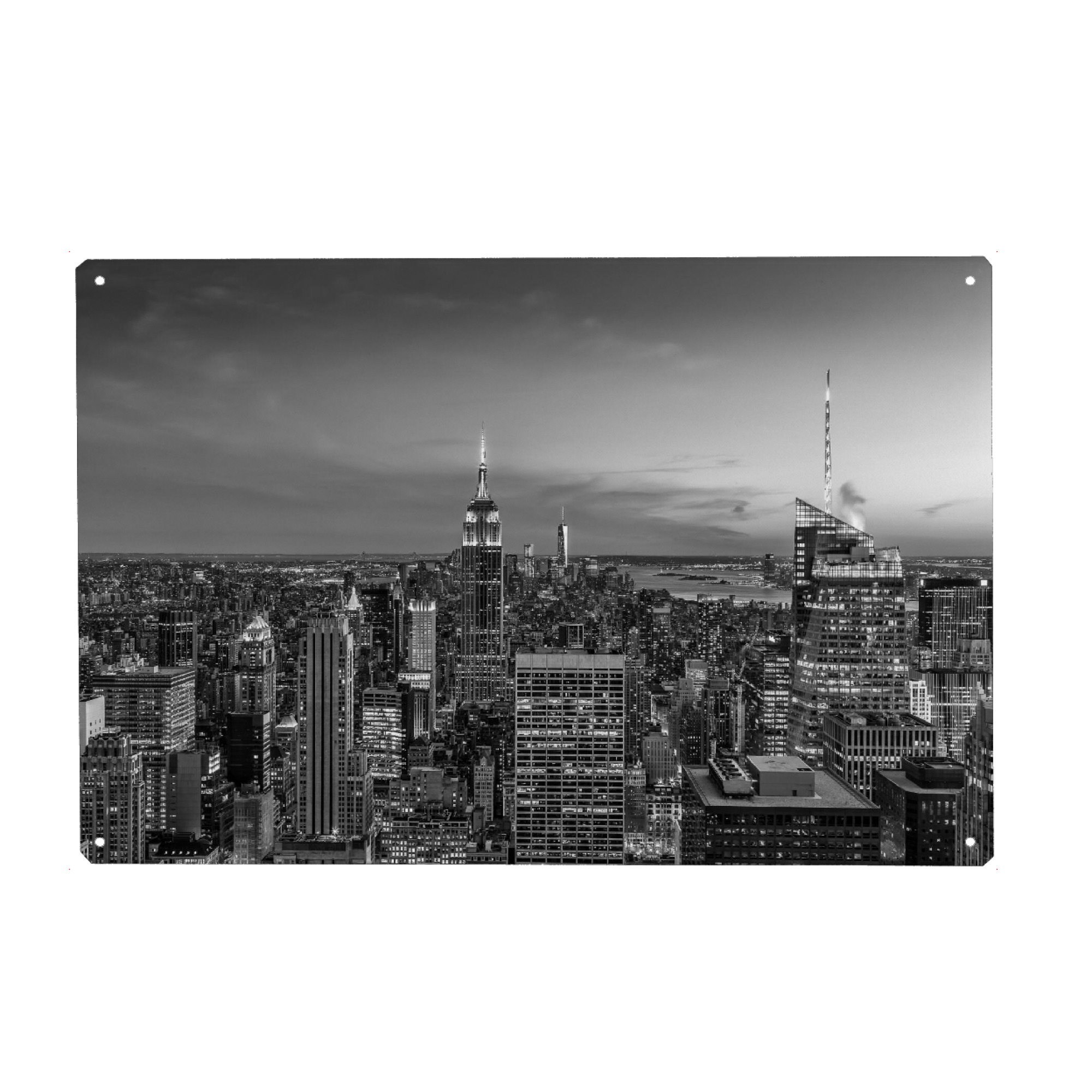 Metall Poster "Midtown-Manhattan, New York" artboxONE - Städte,Städte / New York,Architektur