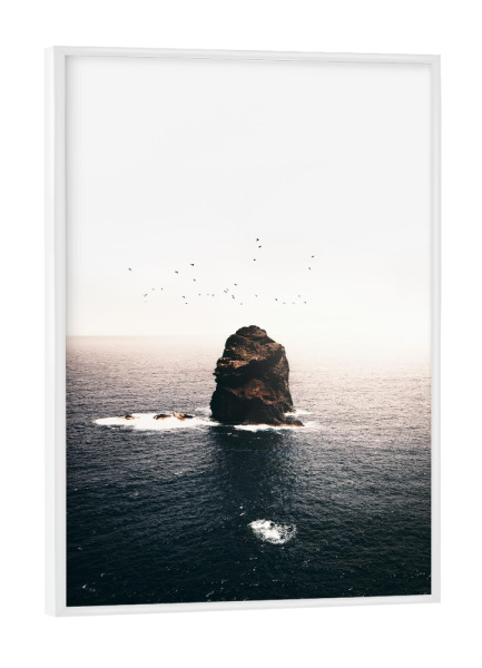 Poster mit weißem Rahmen "Watchtower" artboxONE - Natur,Reise