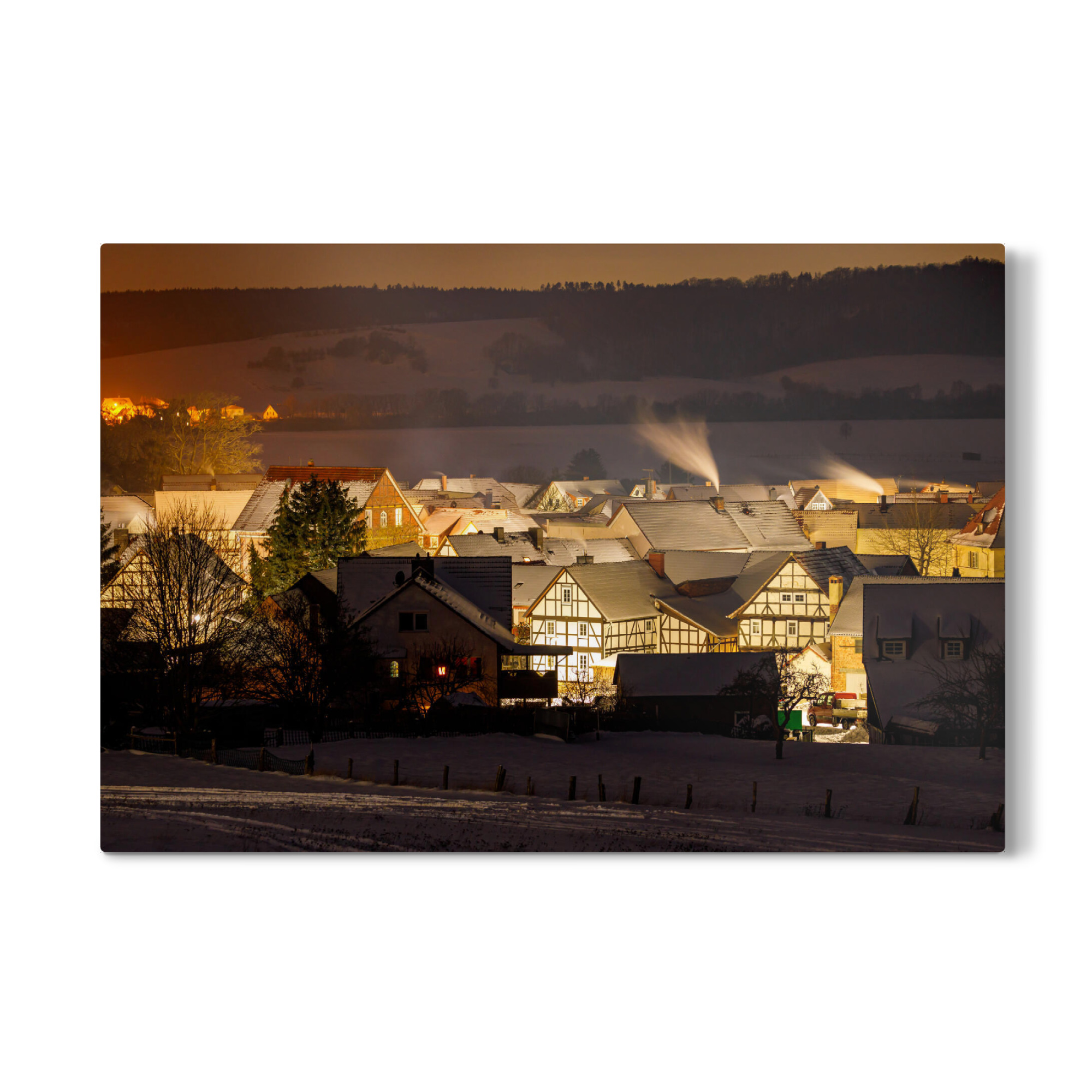 Galerie-Print "Herleshausen in der Nacht" 75x50 cm artboxONE