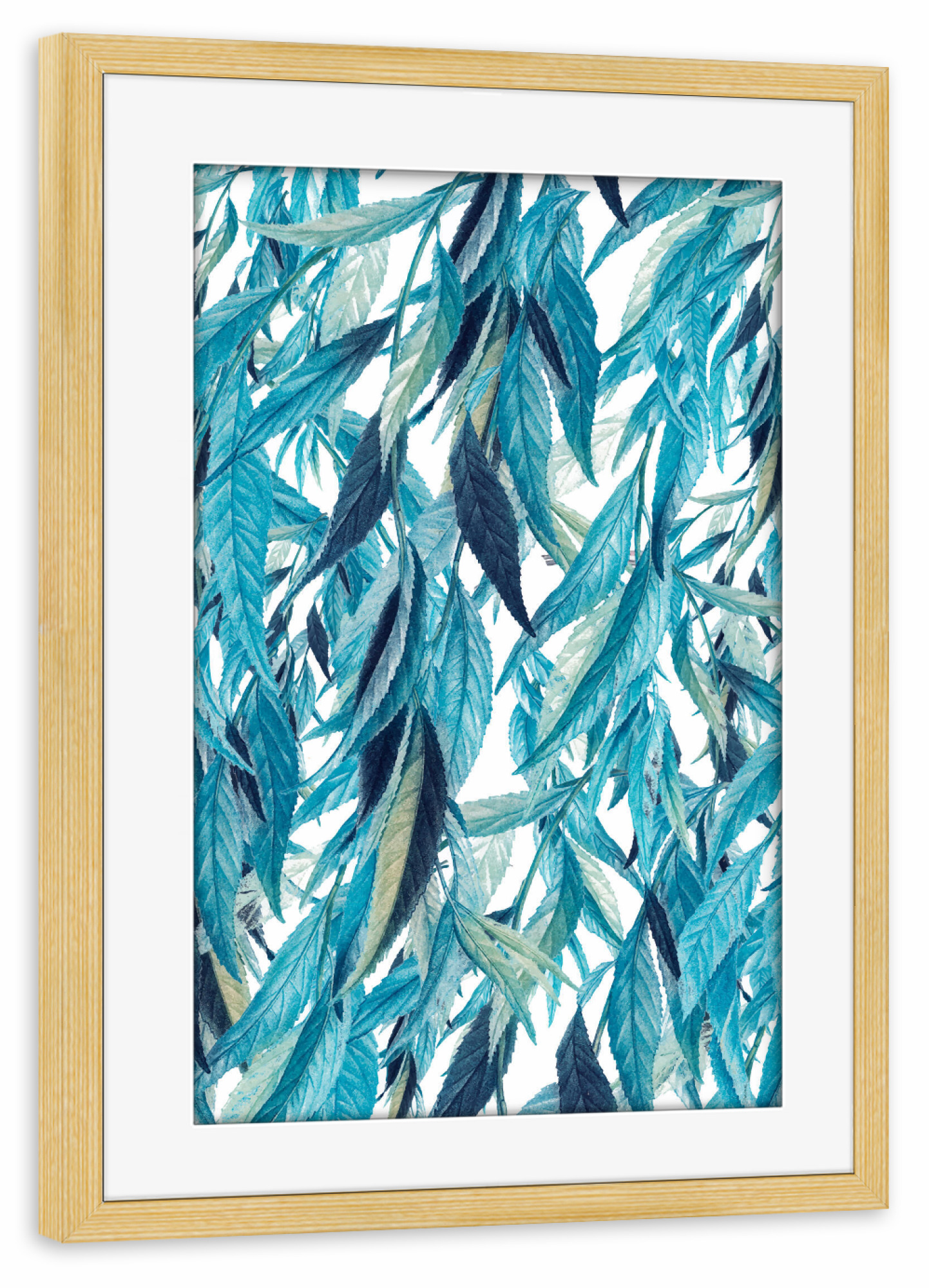Poster mit Rahmen kiefer "Fülle" artboxONE - Natur,Floral