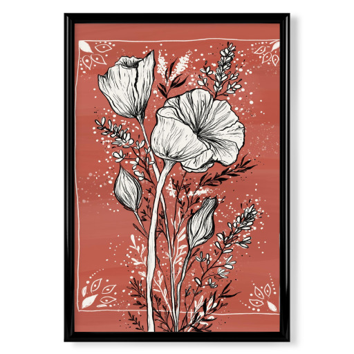 Floral Boho Illustration