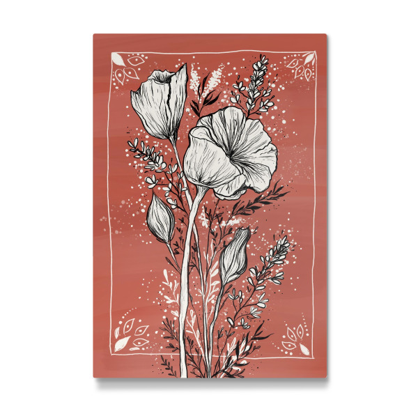 Galerie-Print "Floral Boho Illustration" 30x20 cm artboxONE