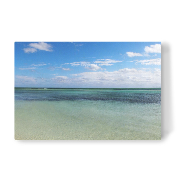 Leinwandbild "Tropischer Meeresstrand" artboxONE - Natur,Reise / Strand und Meer,Reise / Afrika,Reise / Asien,Reise / Länder