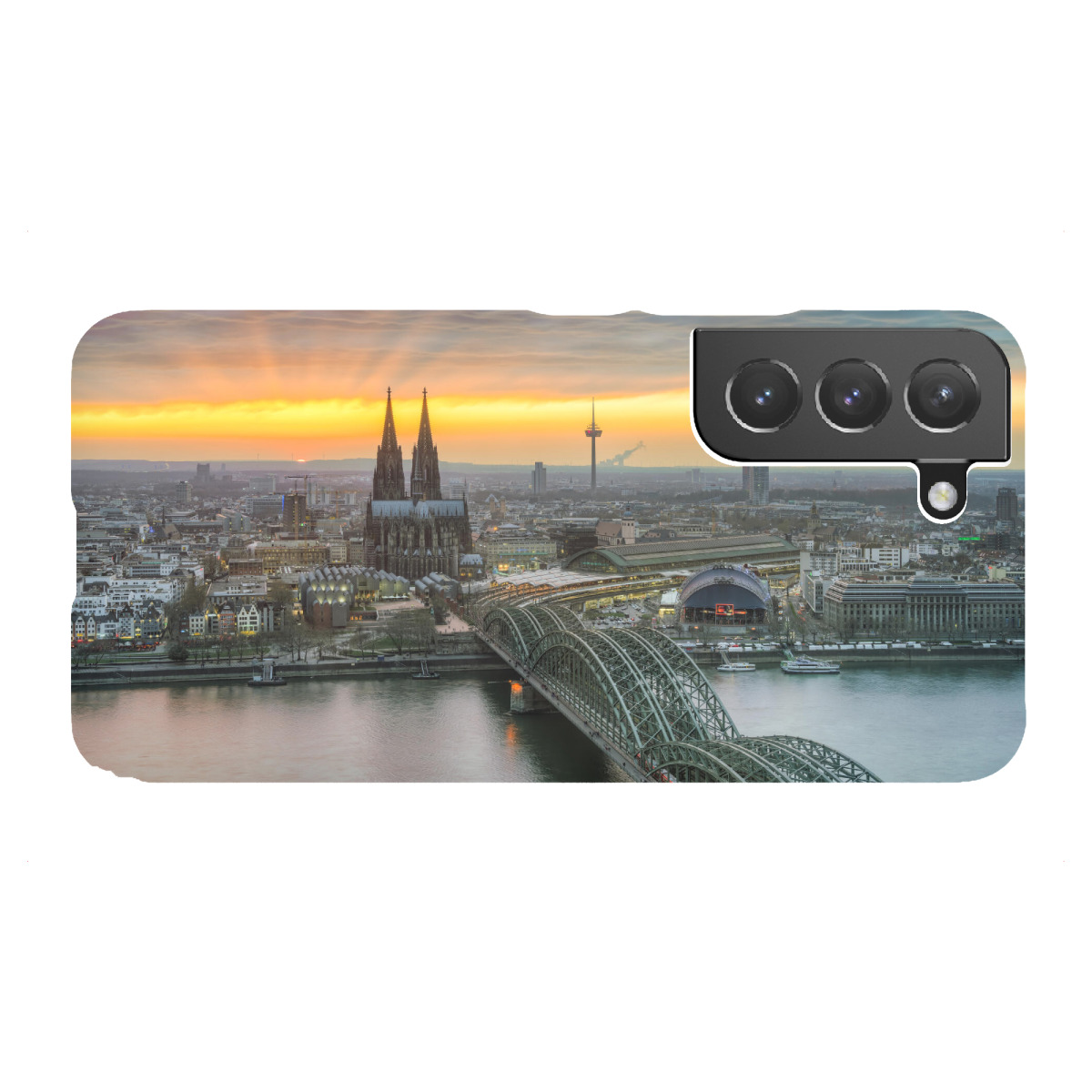 "Köln - Sonnenuntergang"für Samsung Galaxy - Premium-Case Handyhülle artboxONE