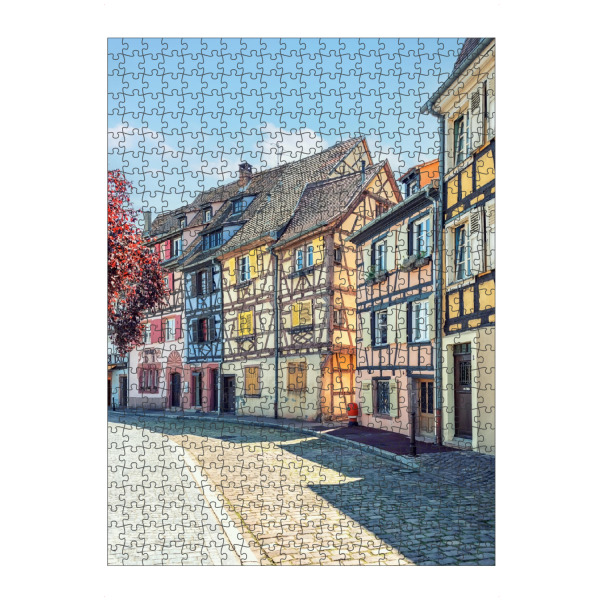 Puzzle Ravensburger "Colmarer Straße" artboxONE - Städte,Reise,Architektur,Reise / Länder,Städte / Weitere