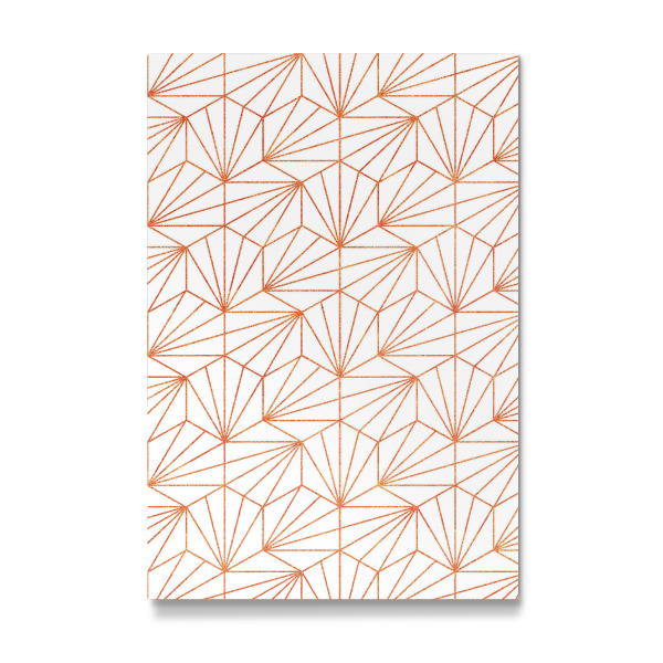 Galerie-Print "Roségold & Weiß" 30x20 cm artboxONE