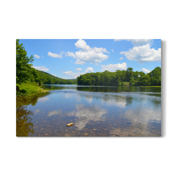 Galerie-Print "Flusslandschaft am Delaware" 30x20 cm artboxONE