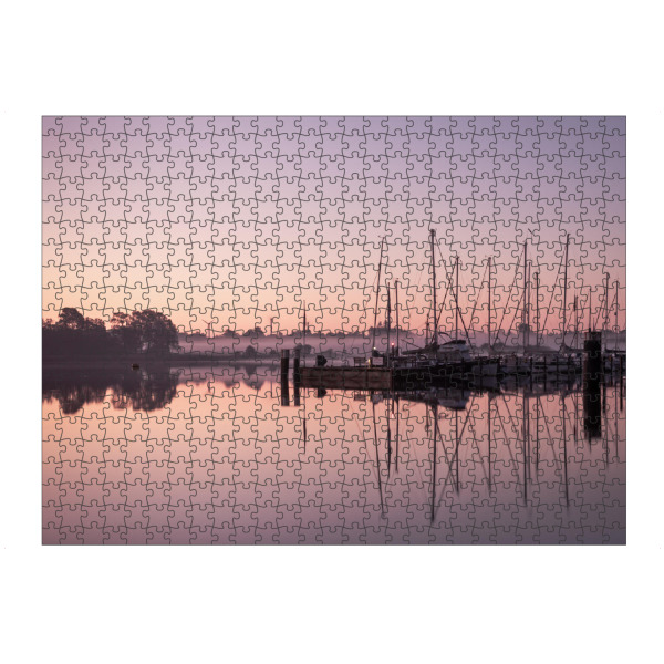 artboxONE Puzzle "Morgen an der Schlei" artboxONE - Natur,Reise,Reise / Strand und Meer