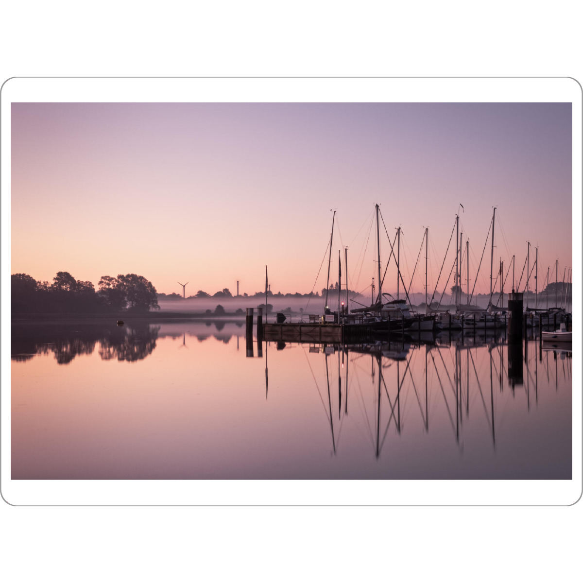 Tischset "Morgen an der Schlei" artboxONE - Natur,Reise,Reise / Strand und Meer
