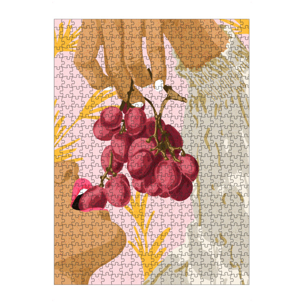 Puzzle Ravensburger "Keine sauren Trauben" artboxONE - Essen & Trinken,Menschen