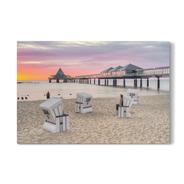 Galerie-Print "Seebrücke Heringsdorf Usedom" 30x20 cm artboxONE
