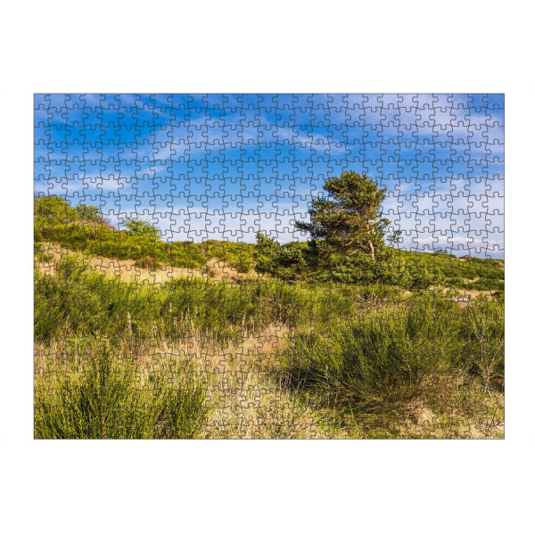 artboxONE Puzzle "Gras, Gebüsch, Baum" artboxONE - Natur,Reise