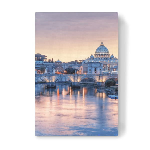 Leinwandbild "Süßes Licht über Rom" artboxONE - Städte,Reise,Architektur,Reise / Länder,Städte / Rom
