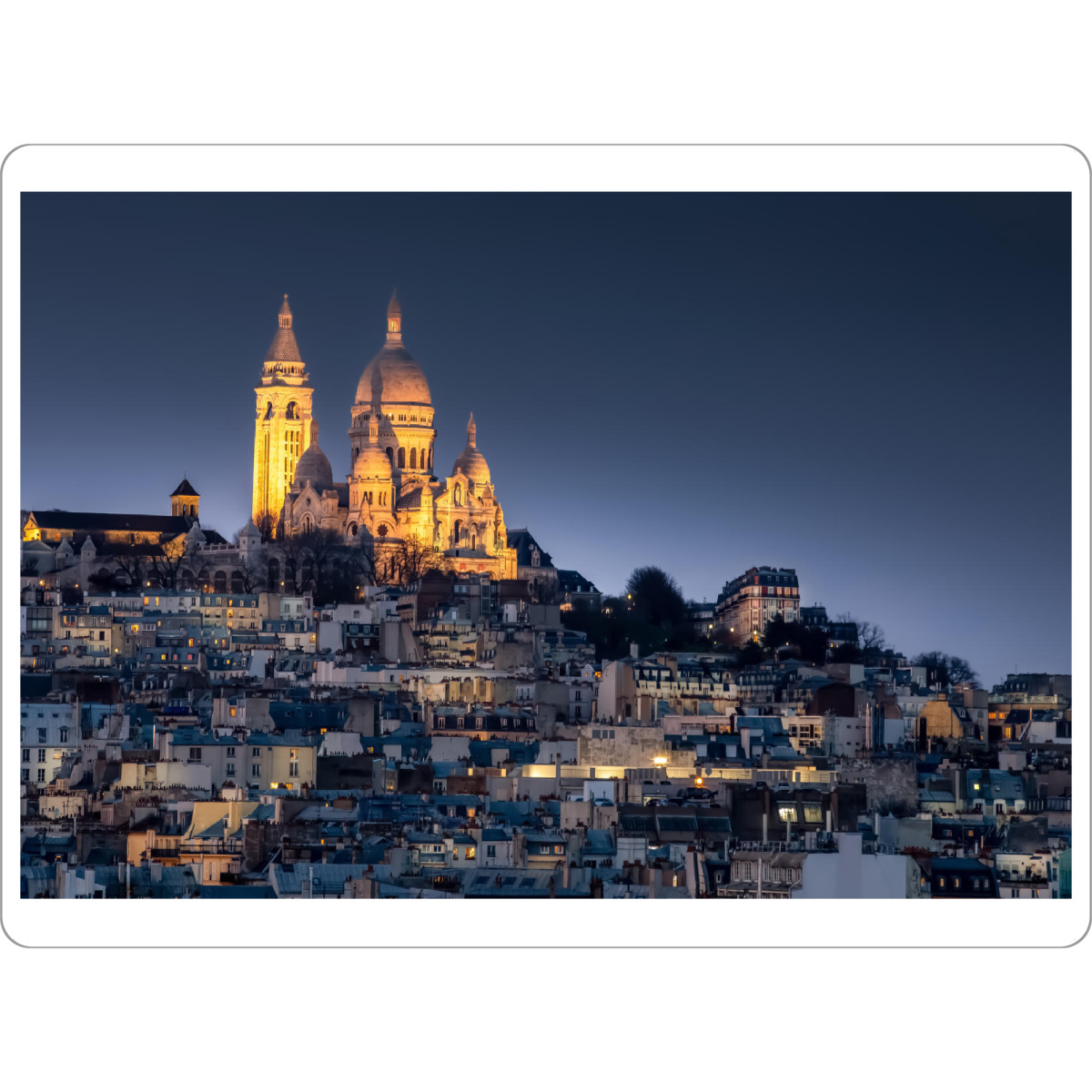 Tischset "Montmartre-Hügel" artboxONE - Städte,Reise,Architektur,Städte / Paris,Reise / Länder