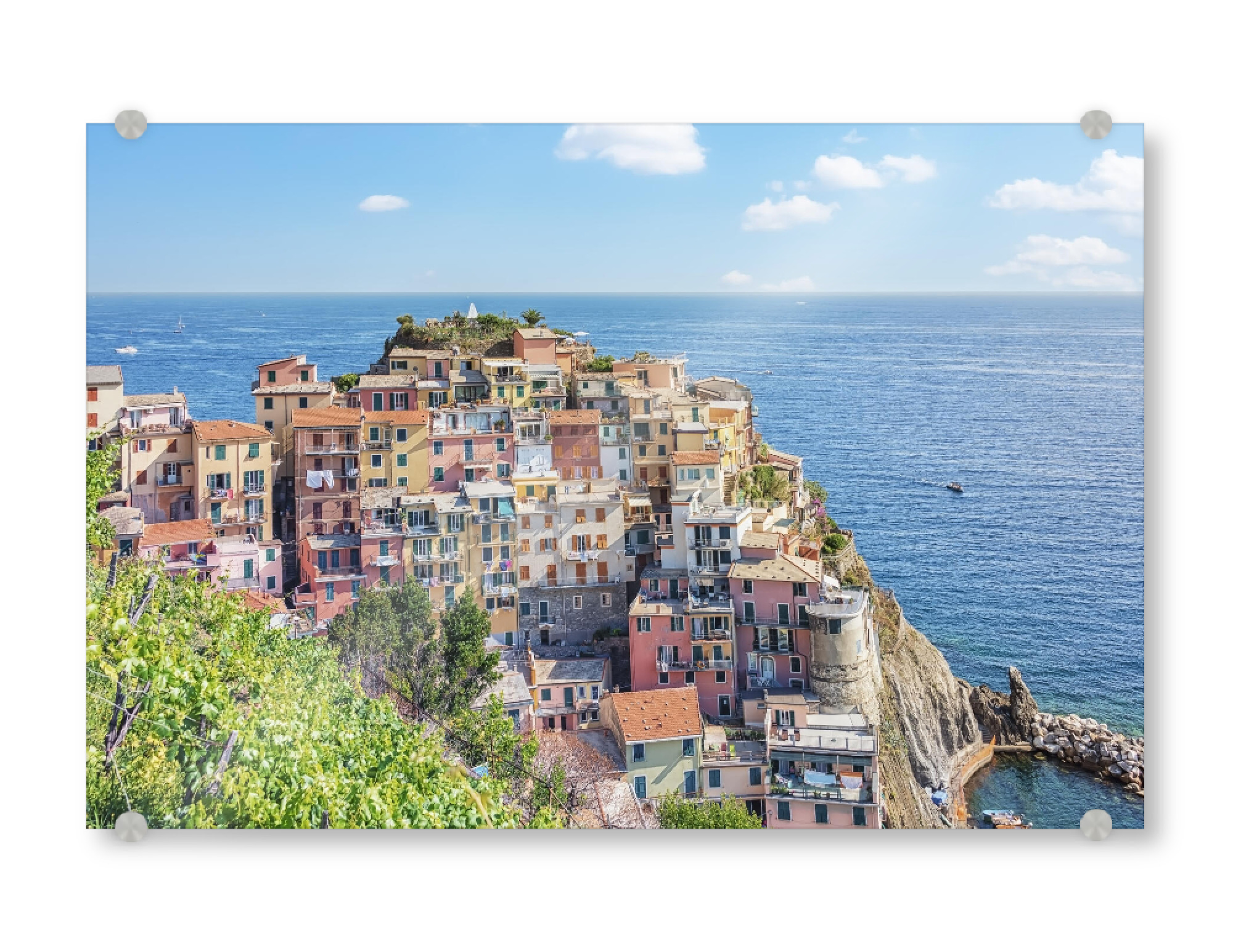 Acrylglasbild "Schöne Manarola" artboxONE - Städte,Reise,Architektur,Reise / Strand und Meer,Reise / Länder