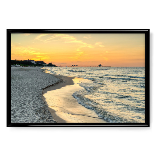 Abends am Strand auf Usedom