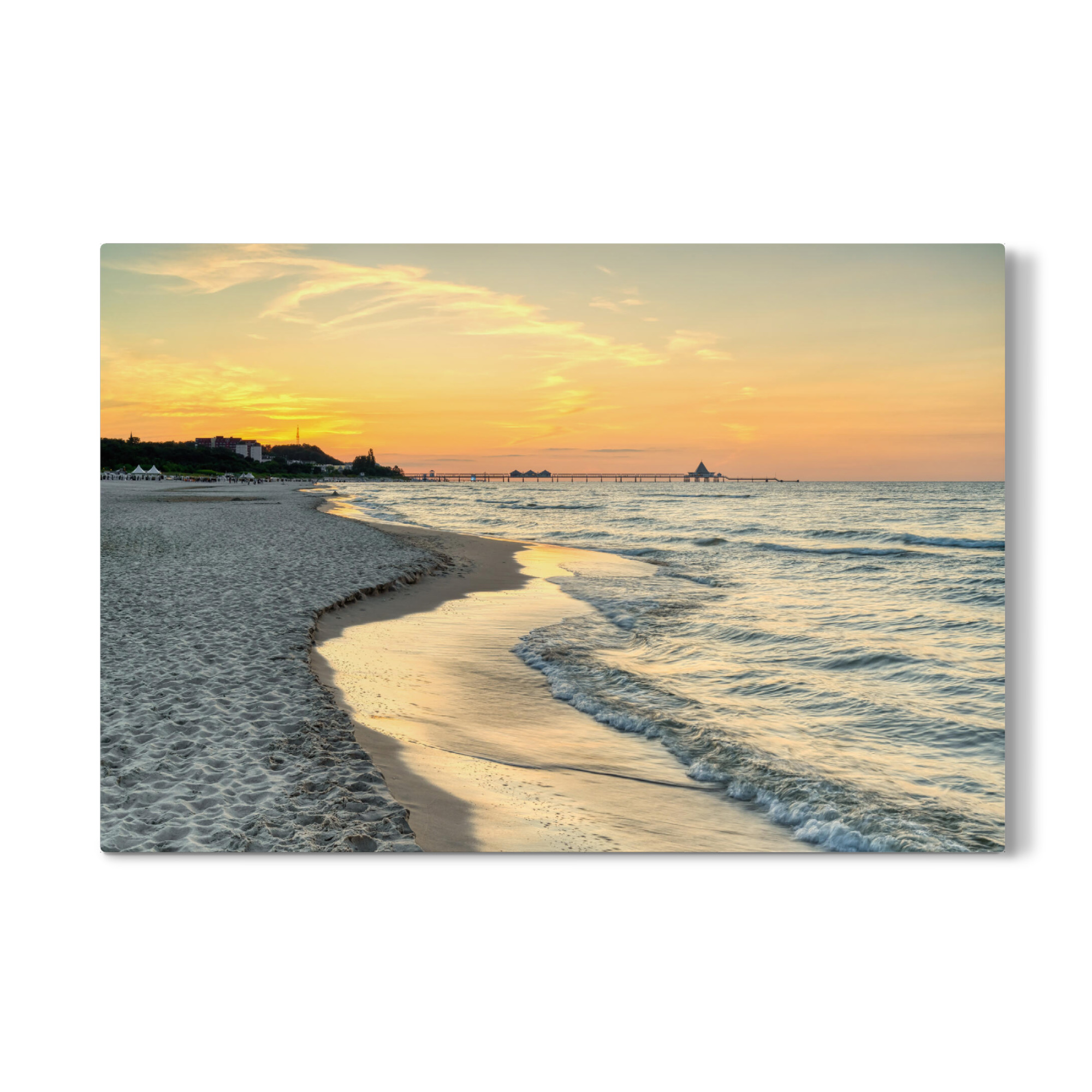 Galerie-Print "Abends am Strand auf Usedom" 30x20 cm artboxONE