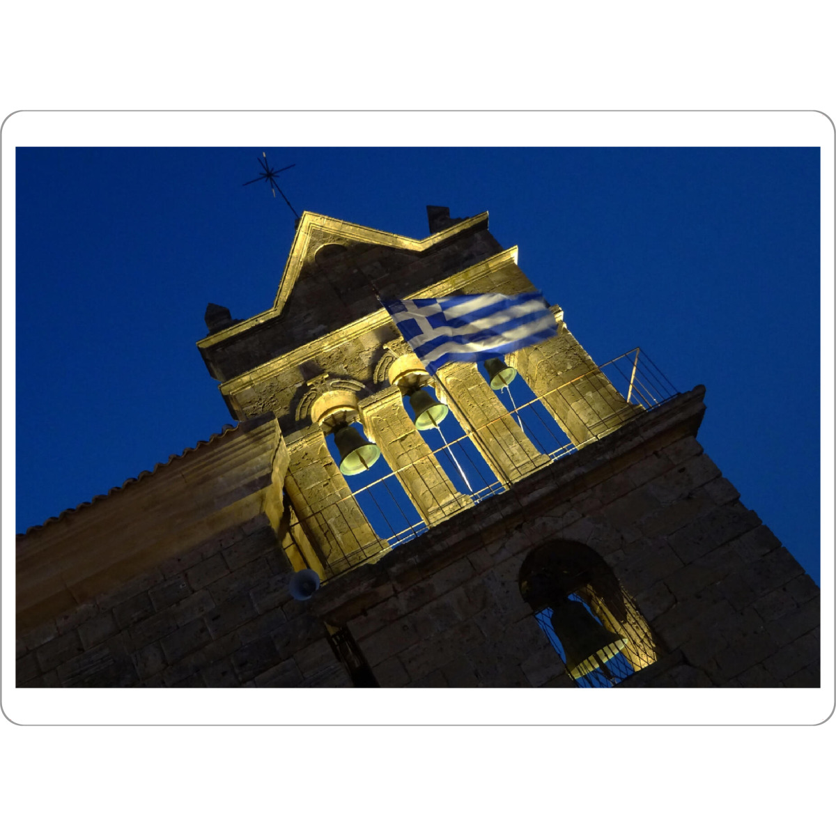 Tischset "Orthodoxe Kapelle in Griechenland" artboxONE - Reise,Architektur,Reise / Länder