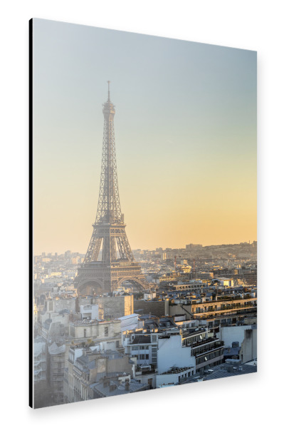 Alu-Dibond "Pariser Stadtbild" 30x20 cm artboxONE