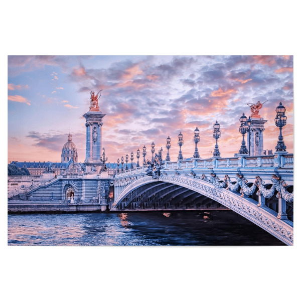 Poster "Paris am Abend - Brücke Alexandre" artboxONE - Städte,Reise,Architektur,Städte / Paris,Reise / Länder