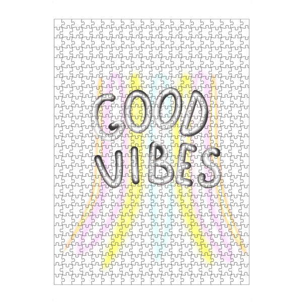 artboxONE Puzzle "Gute Stimmung" artboxONE - Typografie,Abstrakt,Fashion
