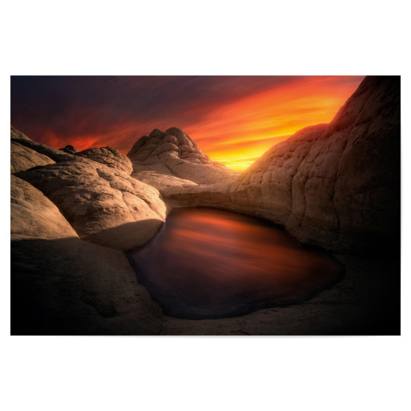 Poster "Weiße Tasche" artboxONE - Natur,Reise,Reise / Länder